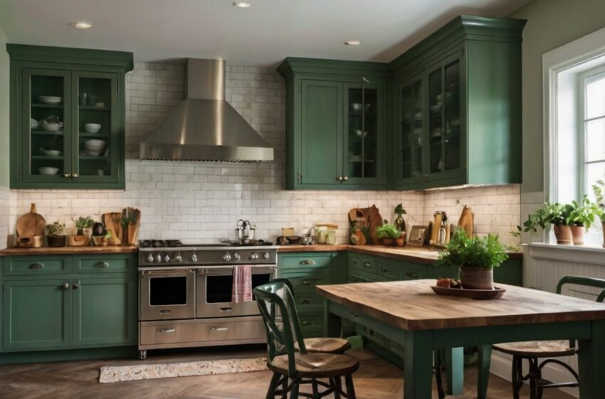 Sage Green Kitchen Cabinet Ideas