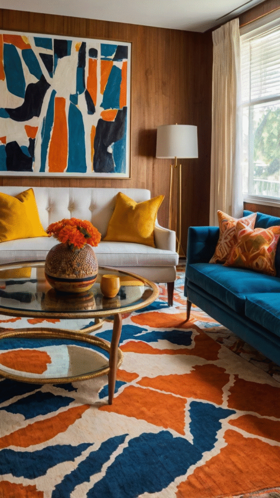 Mid Century Modern Living Room