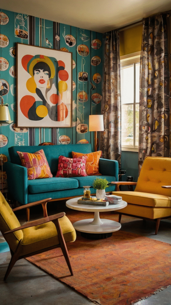 Mid Century Modern Living Room
