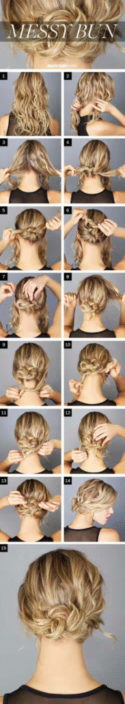 Messy Bun Hairstyles