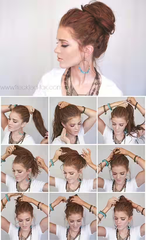 Messy Bun Hairstyles