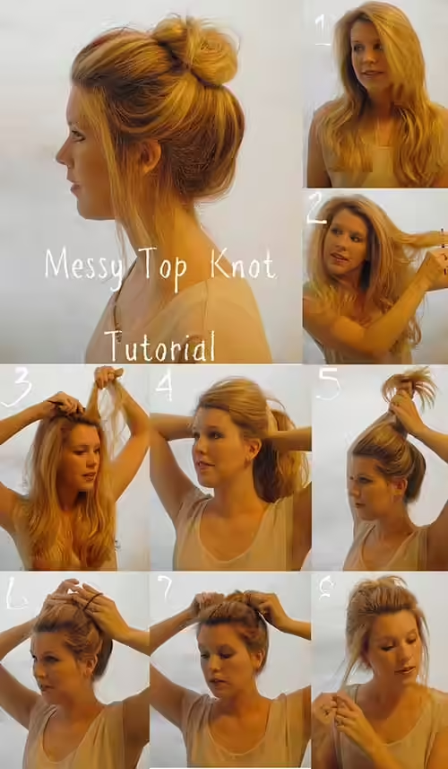 Messy Bun Hairstyles