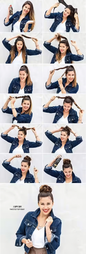 Messy Bun Hairstyles