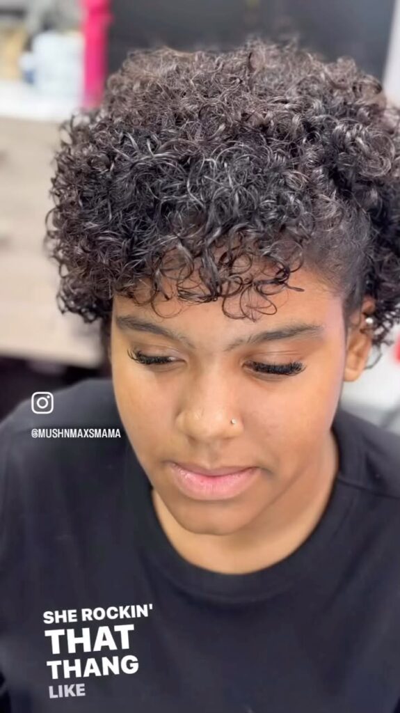 wolf cut hairstyle