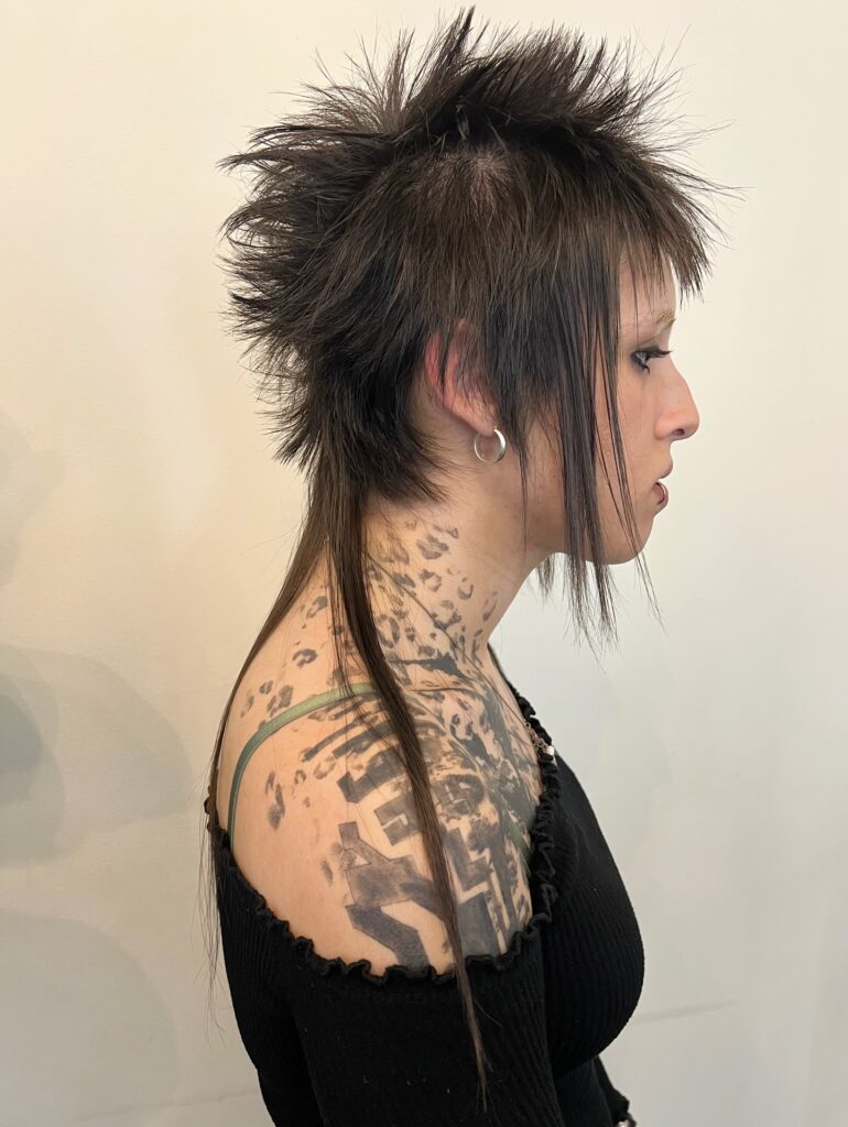 wolf cut hairstyle