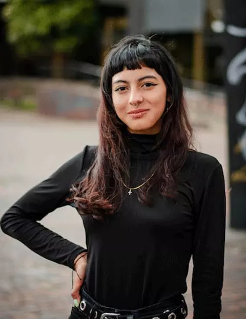 bangs for long hair