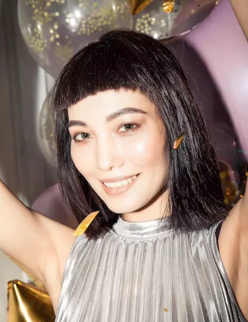 bangs for long hair