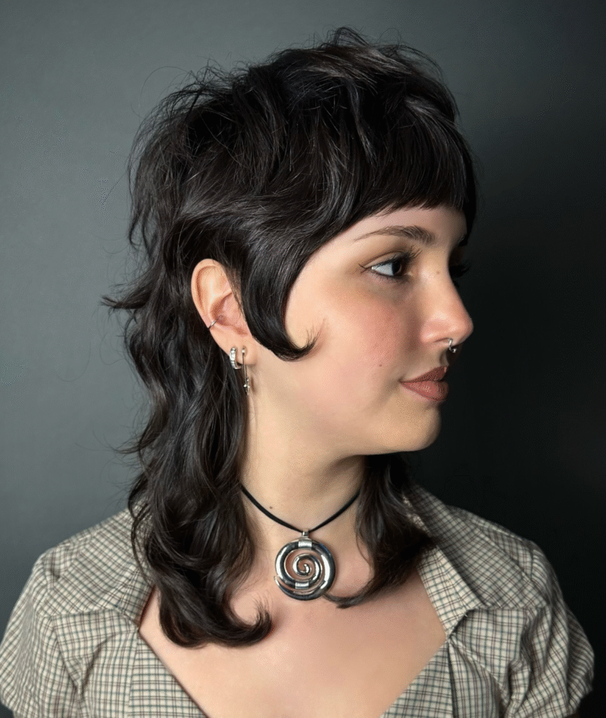 wolf cut hairstyle