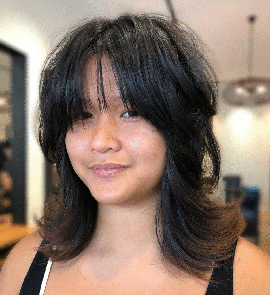 wolf cut hairstyle
