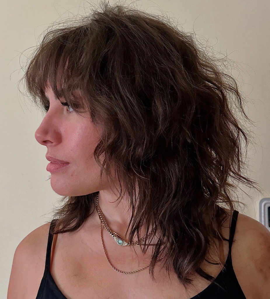wolf cut hairstyle