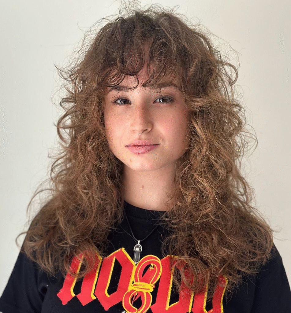 wolf cut hairstyle