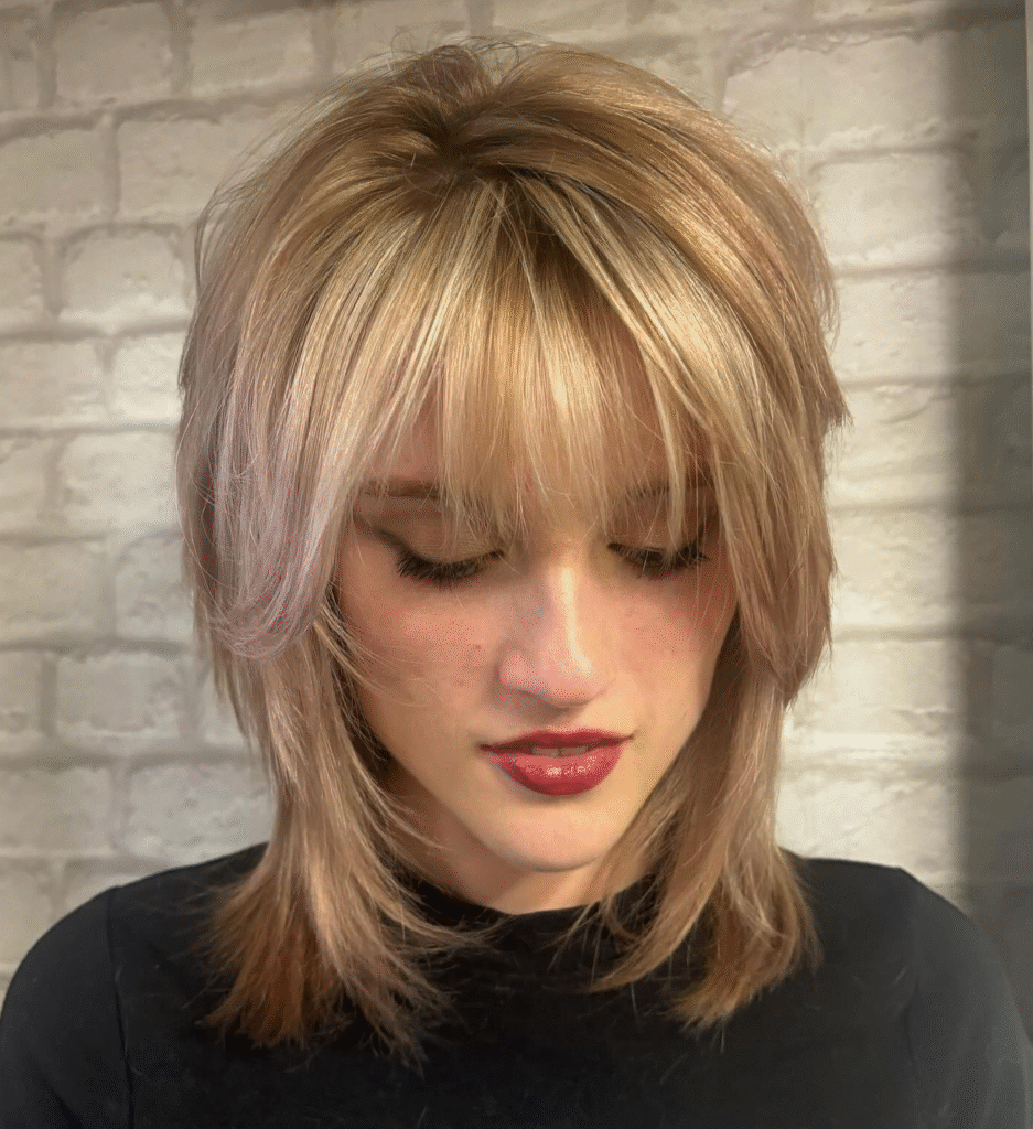 wolf cut hairstyle