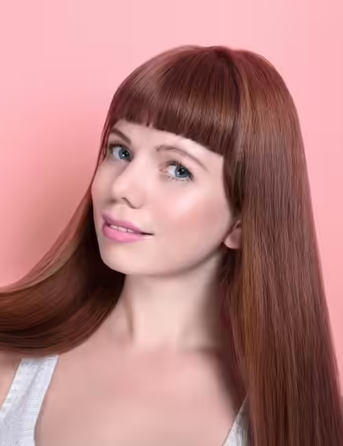 bangs for long hair