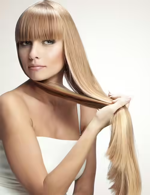 bangs for long hair