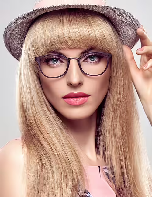 layered Bangs Hair
