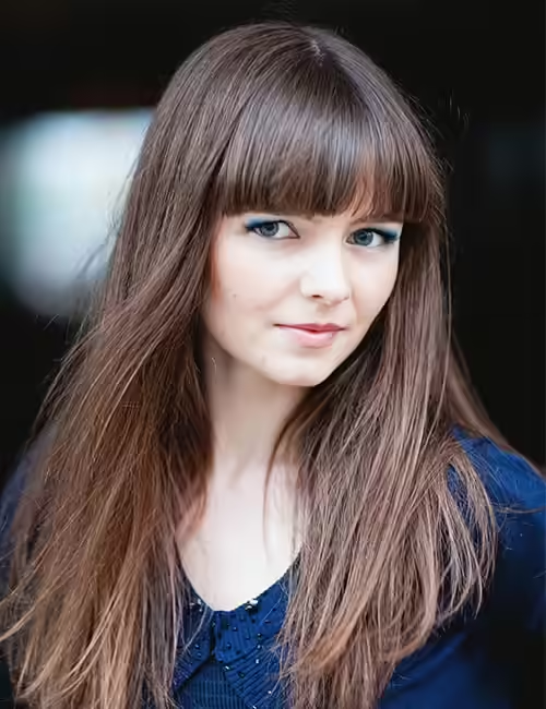 bangs for long hair