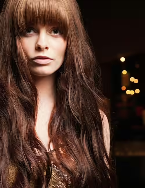 bangs for long hair