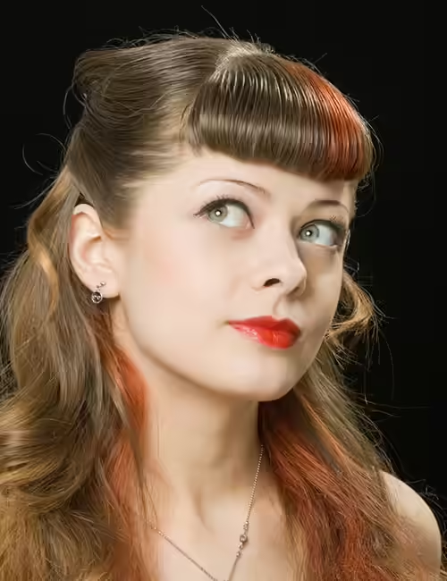 bangs for long hair