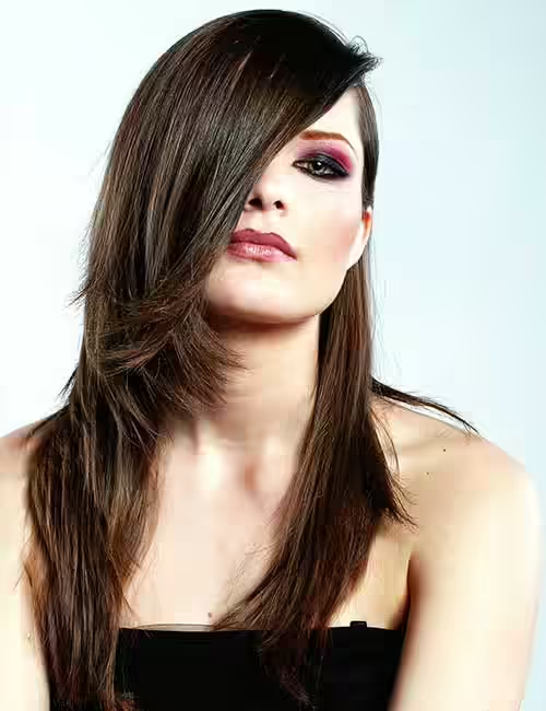 bangs for long hair